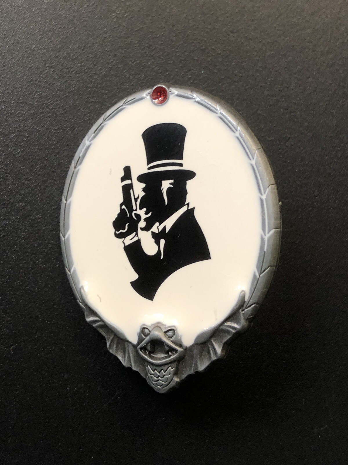 WDW Disney Haunted Mansion Dueler Pin Silhouette Event Room For One More 2