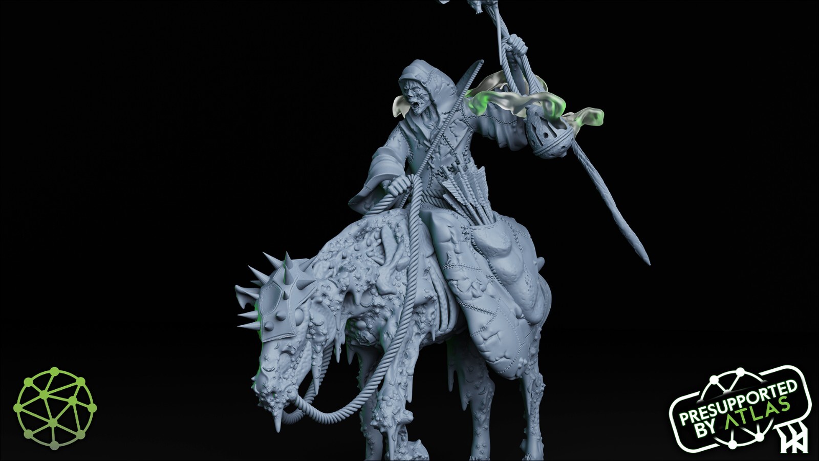 Pestilence - Atlas Models Harbingers of the Apocalypse figure