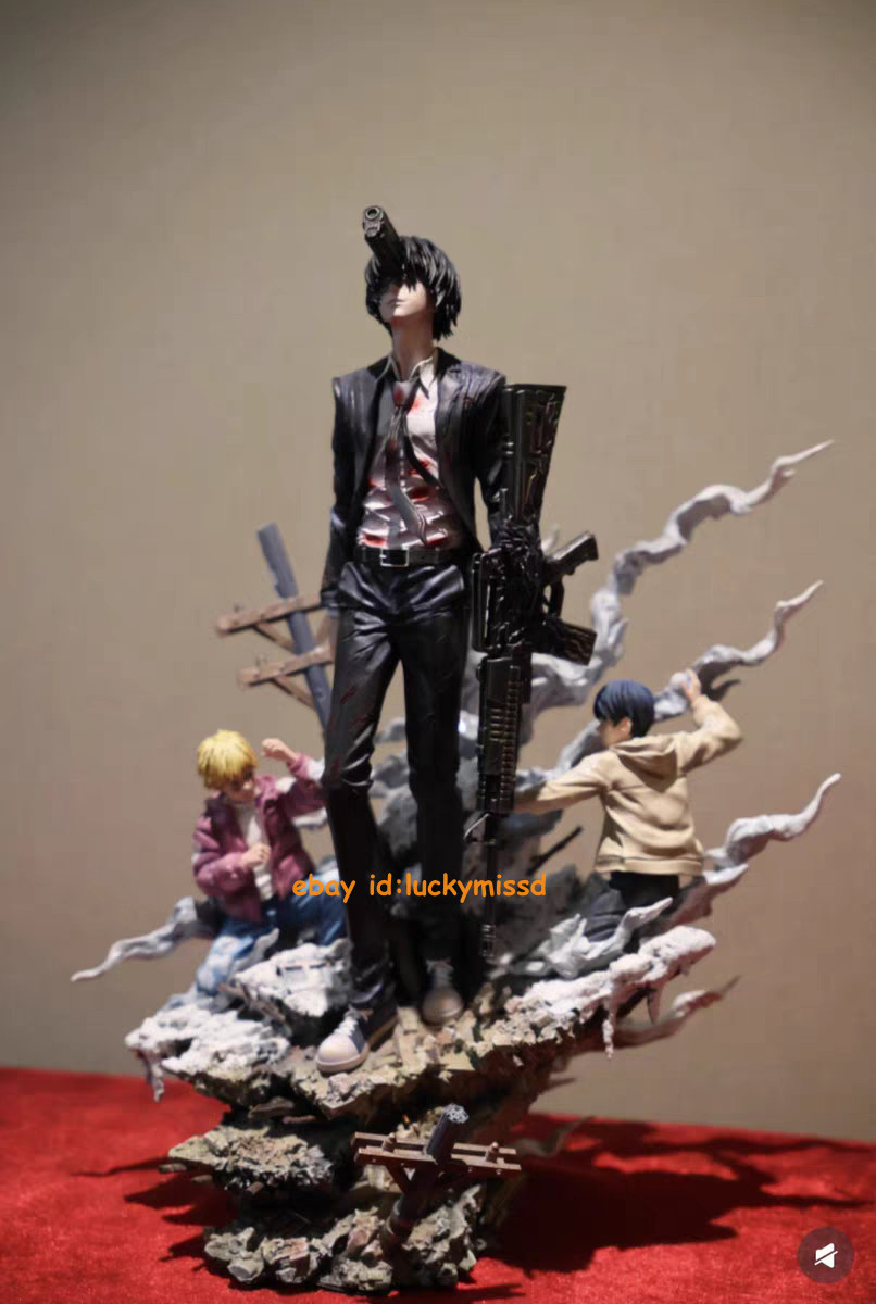 Authentic Rain Studio Gun Devil Hayakawa Aki Statue Figure Limited Edition