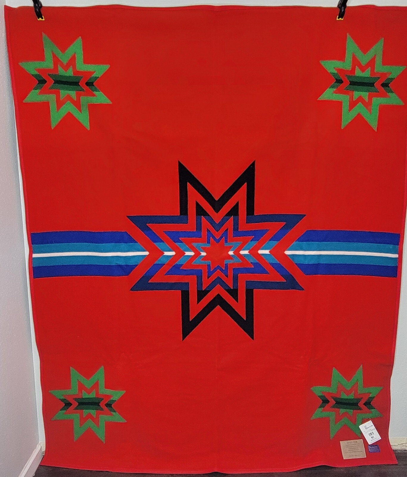 Pendleton Beaver State Sioux Star Wool Blanket 80\