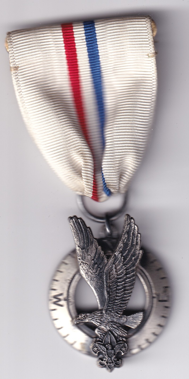Explorer Silver Award Medal - Type 2 with Card 1956