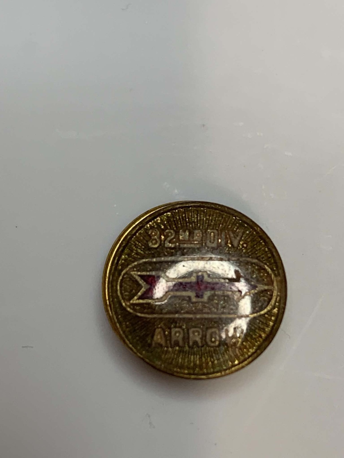 Original WW1 US Army 32nd Division Veteran's Pin