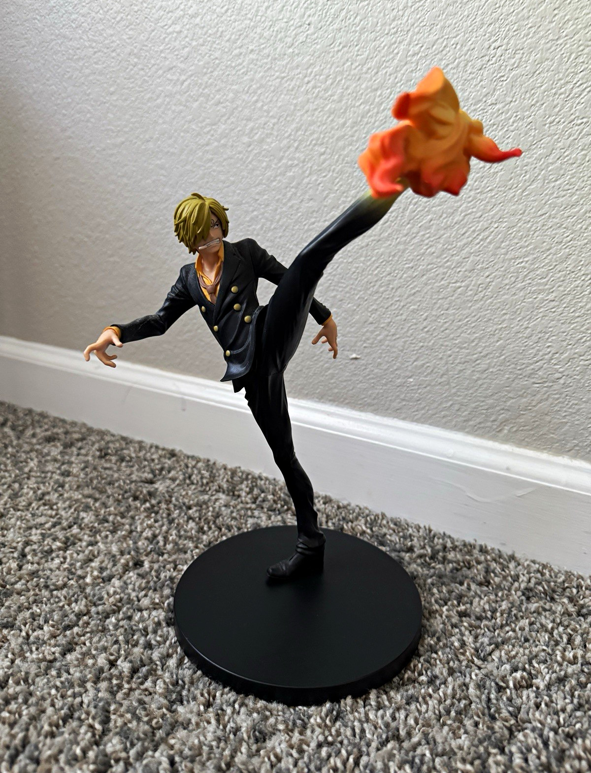 One Piece Vinsmoke Sanji Anime Figure Banpresto Battle Record Collection 81847