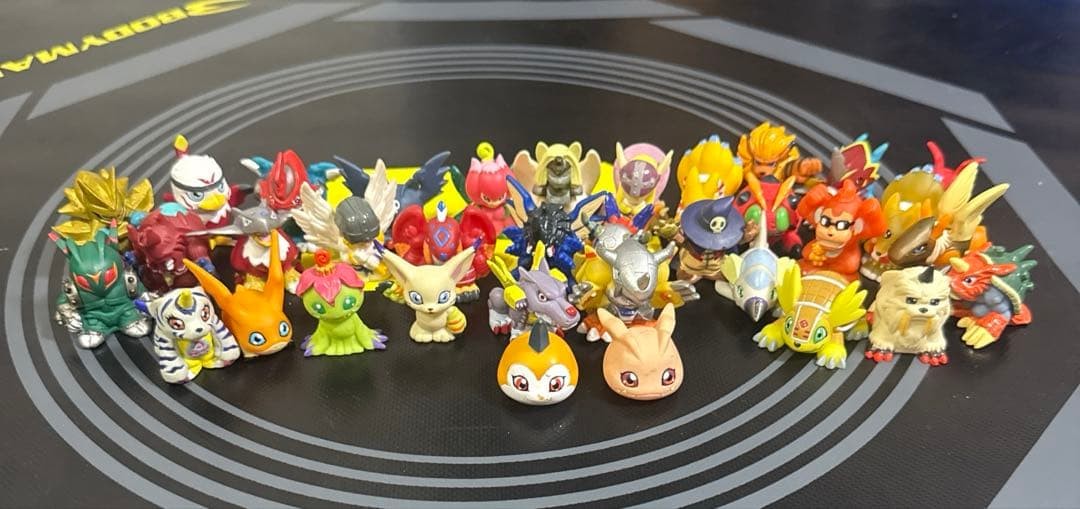 Digimon Finger Puppets Soft Vinyl Figures Lot Bandai Vintage Collection