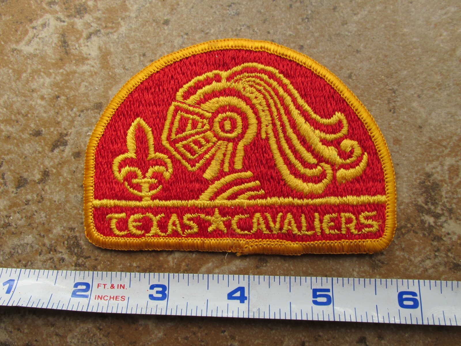 Vintage Fiesta San Antonio Texas Cavaliers Embroidered Patch
