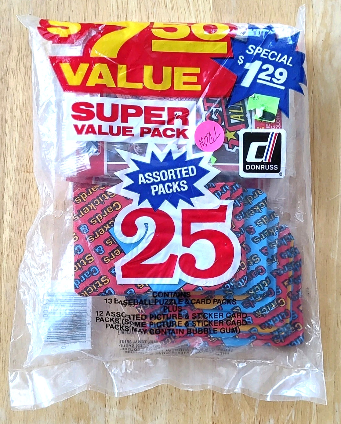 TRON NOS DONRUSS SEALED BASEBALL ALLSTARS TED WILLIAMS COMIC CON RARE DISNEY