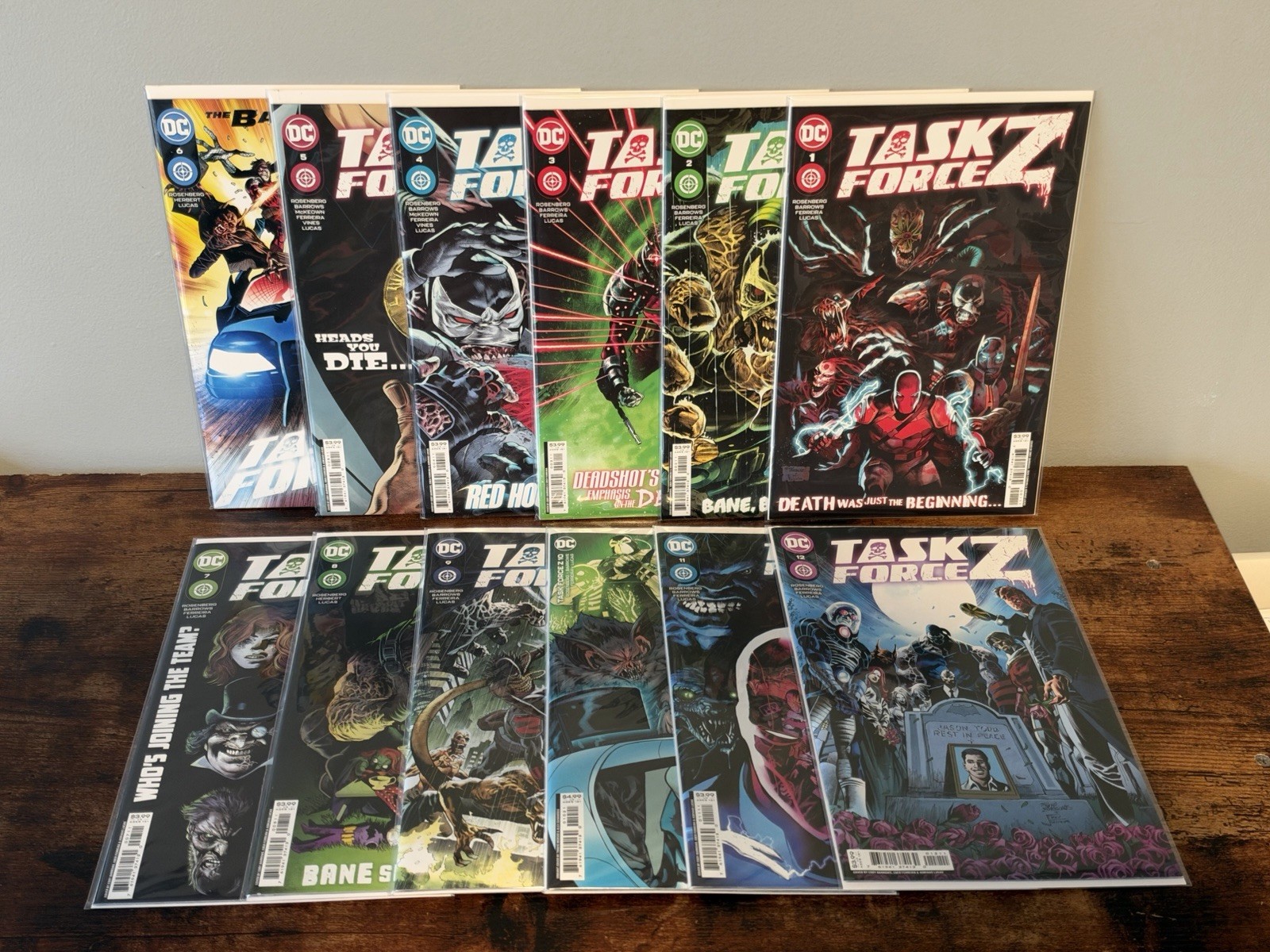 Task Force Z #1-12 (2021) NM, Complete Set, DC Comics