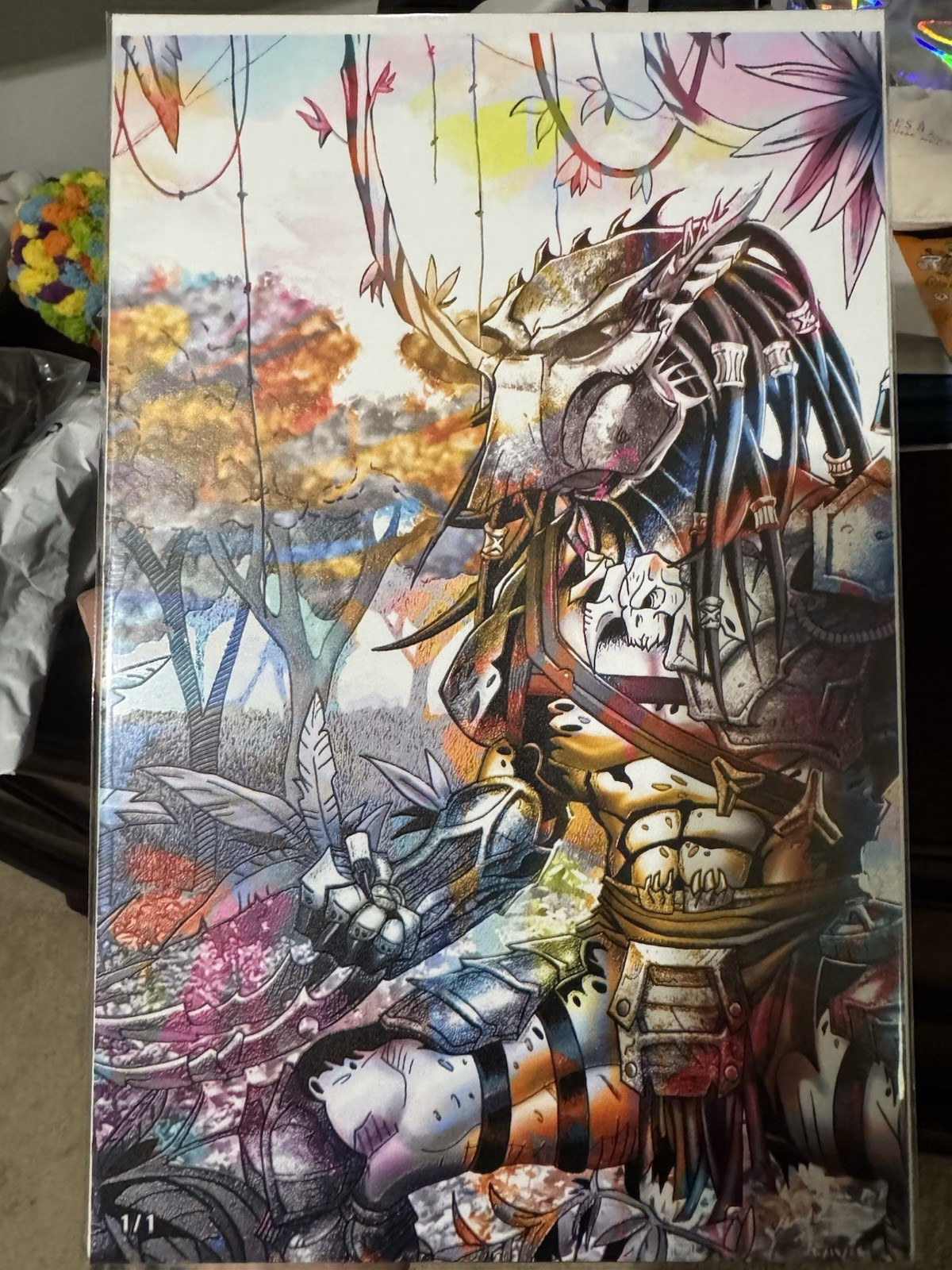 Fandom Finds The Jungle Hunter Predator METAL 1 of 1 & 1st Brandon Butler Cover