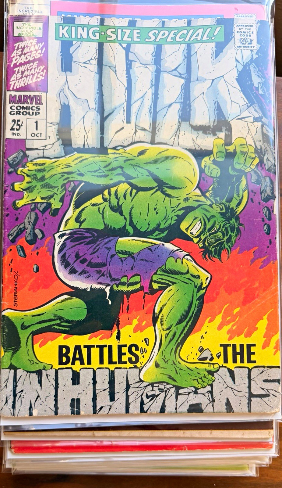 The Incredible Hulk Annual #1-15 Complete Run Marvel Comics 1968-1986 Lot