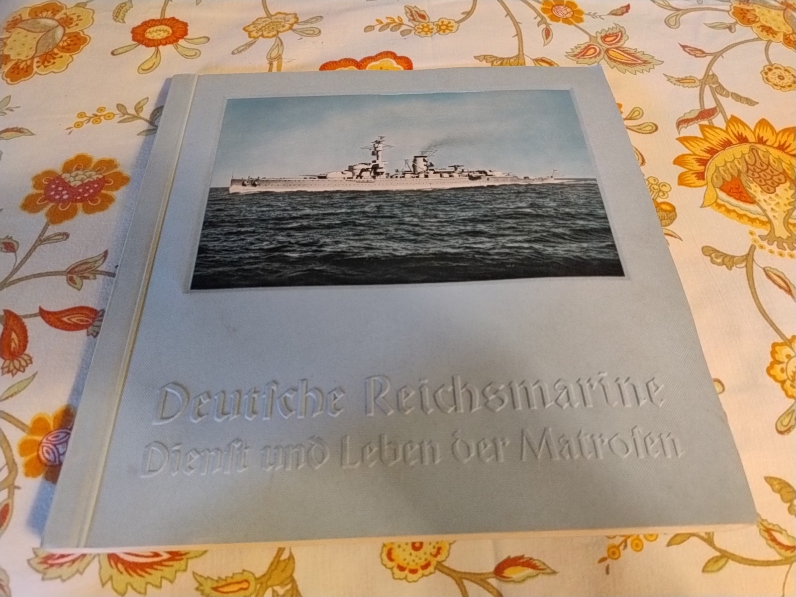 1935 German Navy Deutsche Reichsmarine Cigarette Card Complete Album Perfect 
