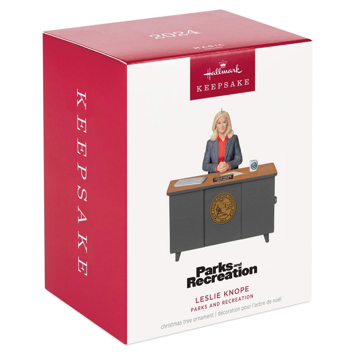 Hallmark 2024 Leslie Knope Parks & Rec Ornament