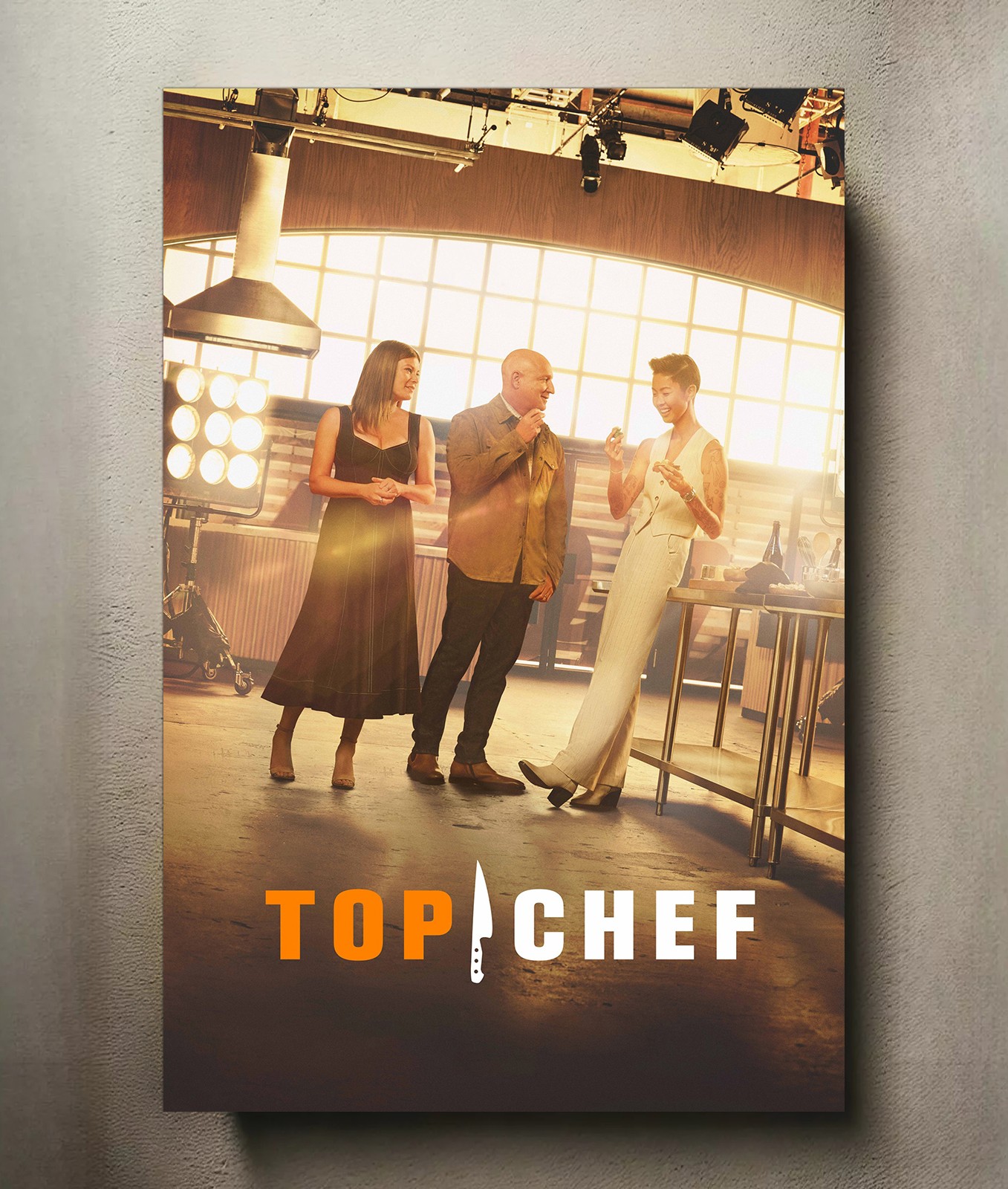 Top Chef 8x12 Metal TV Show Poster Sign