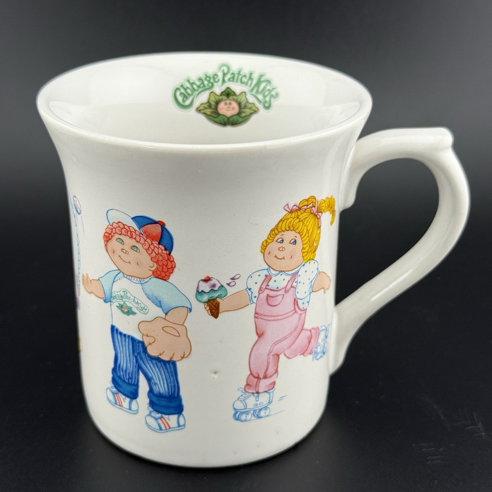 Vintage 1984 Cabbage Patch Kids Mug OAA Inc Coffee Cup Retro Ceramic