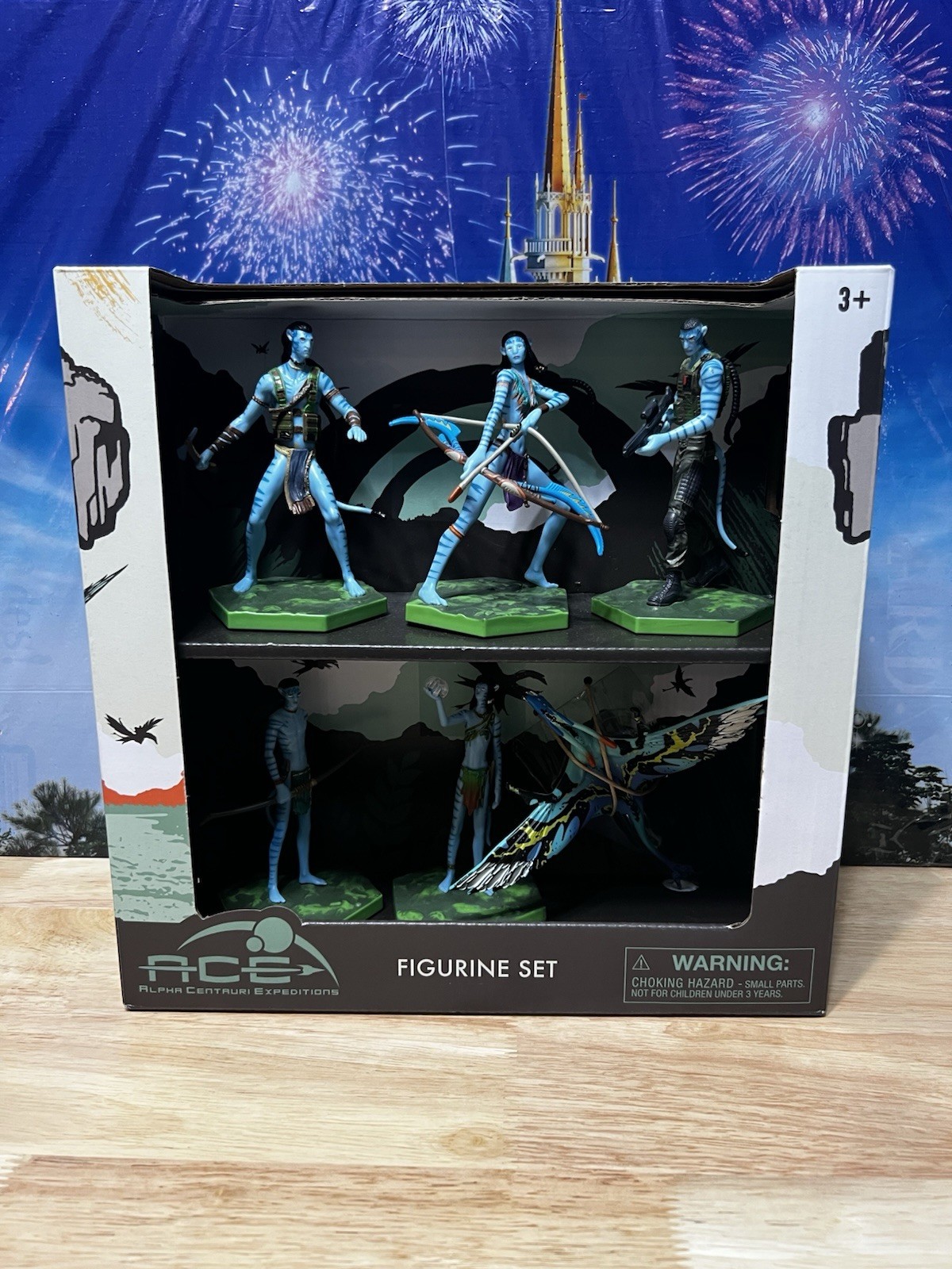 Disney Parks Pandora Avatar Figure Figurine Set Jake Sully Neytiri Toy NEW
