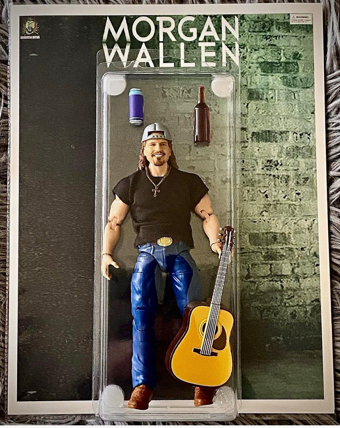 Morgan Wallen Custom Action Figure w/ Accessories Swankenstein_customs