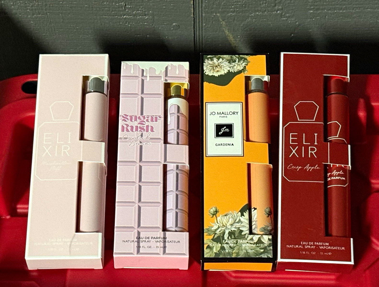 Mixed Lot 4 EDP Natural Spray Travel 35 mL Jo Malone Gardenia 140 ML total