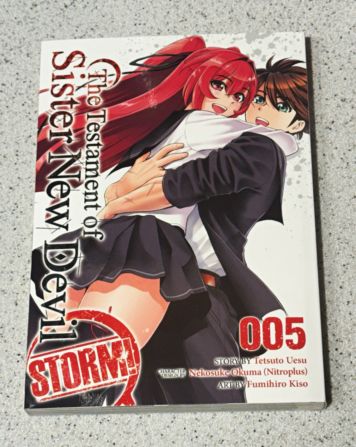 The Testament of Sister New Devil STORM Manga Vol 5 Seven Seas TP Rare OOP