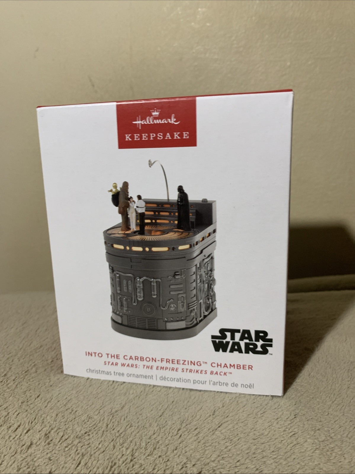 2023 Hallmark Keepsake Star Wars Into the Carbon Freezing Chamber Works New NIB