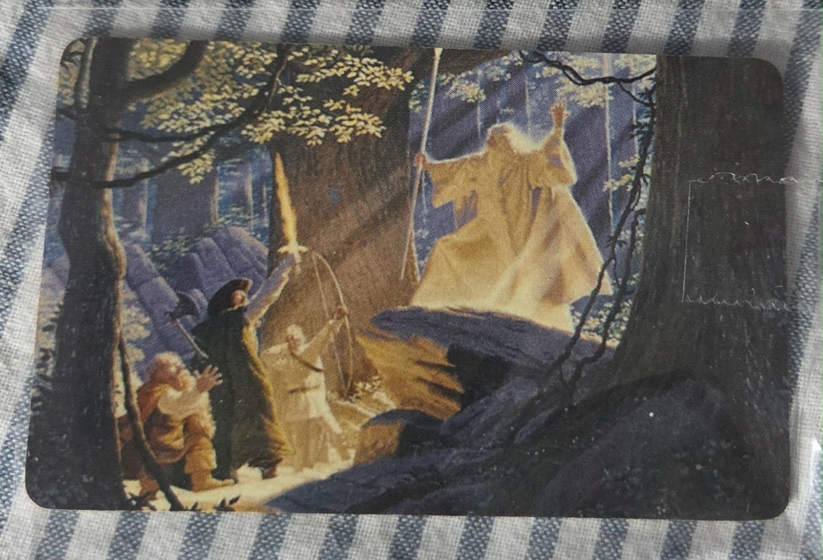 Rare 1995 PATCO Comic / Fantasy Telecard “Return Of Gandalf” Tolkien LOTR /1500 