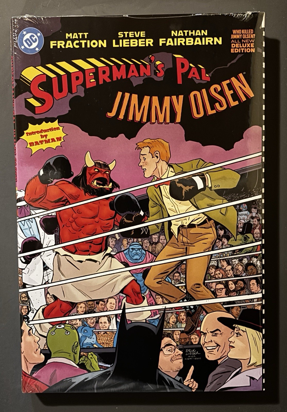 Who Killed Superman's Pal Jimmy Olsen - Deluxe HC by Matt Fraction (2025 DC)