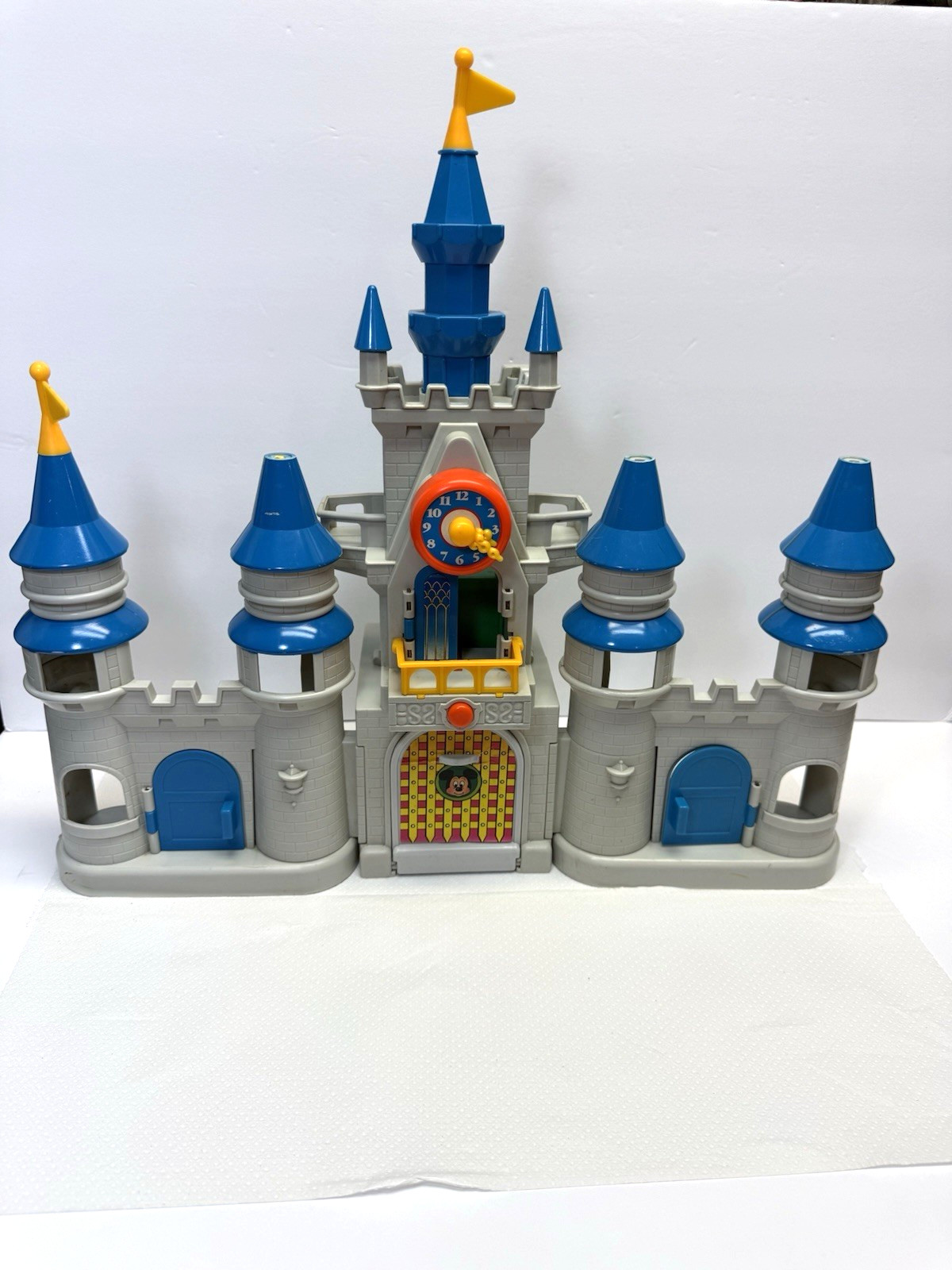 Vintage 1987 Playmates Disney Castle Cinderella Magic Kingdom Playset Tower Toy