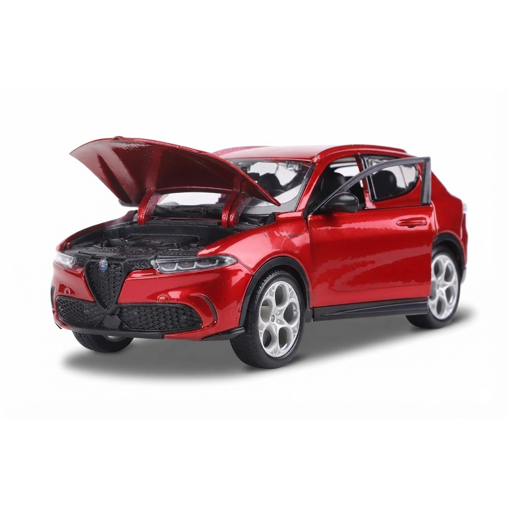 1:24 Alfa Romeo Tonale Red Alloy Car Model Diecast Collectible Display Gift