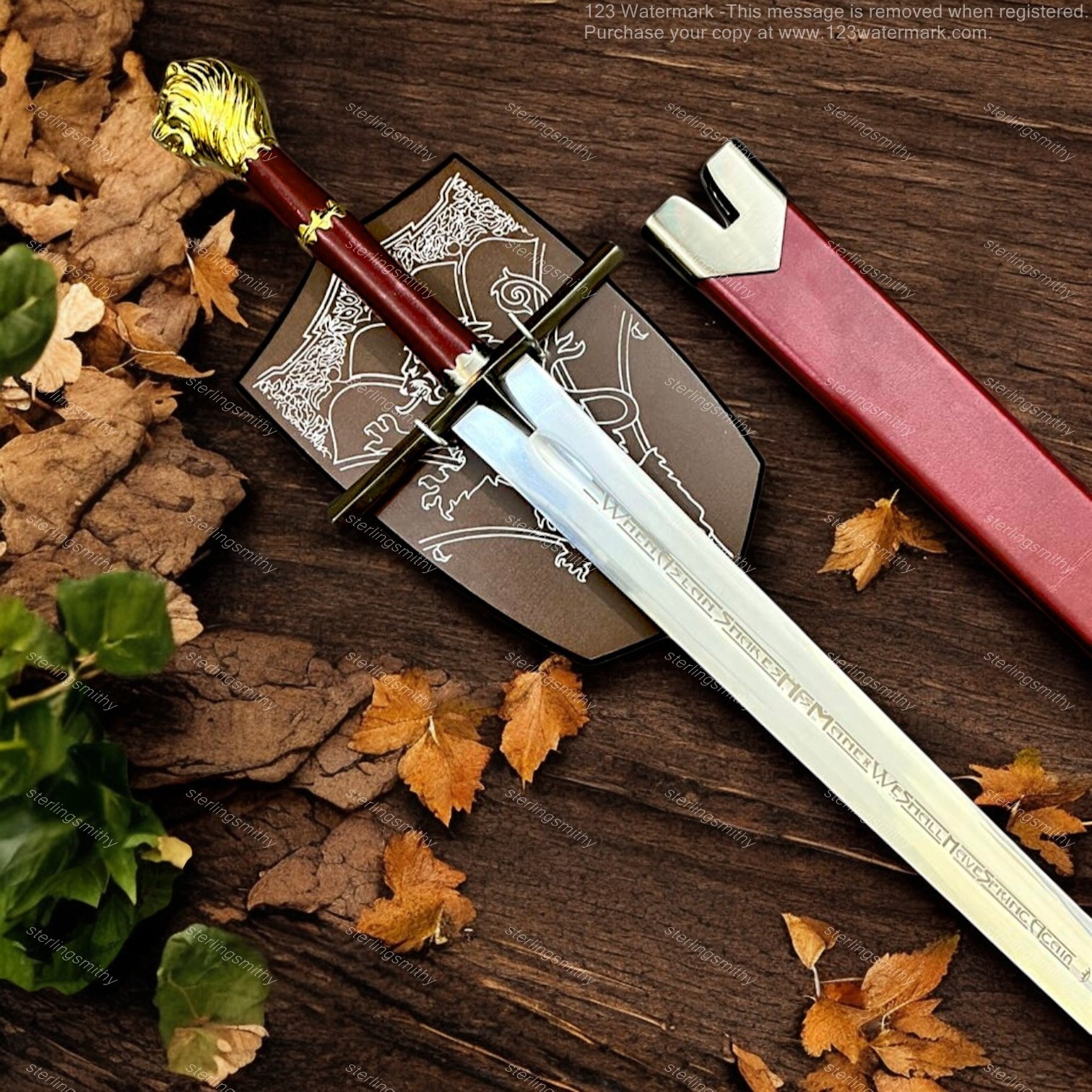 Prince Rhindon Peters Sword Chronicles Of Narnia Handmade Steel Movie Cosplay Bf
