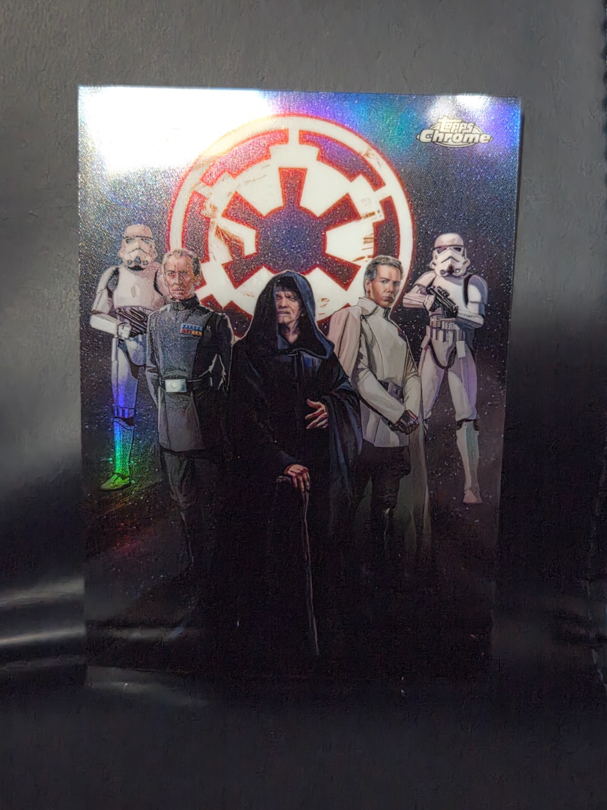 2026 Topps Chrome Star Wars Art Factions Galactic Empire SQUAD-3 NM SSP CASE HIT