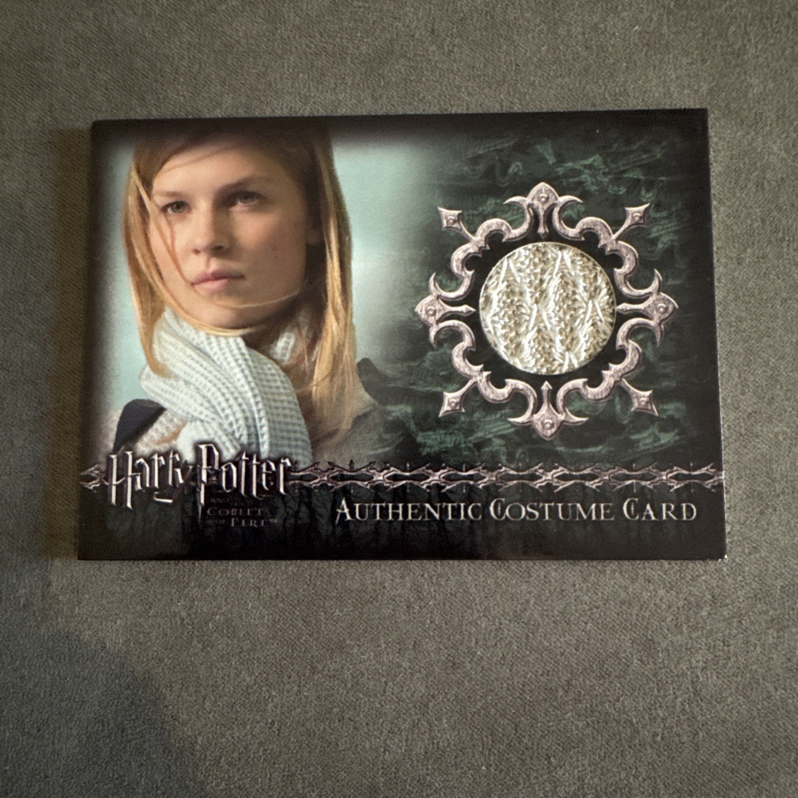 HP Artbox Goblet of Fire Costume Card 199/275 Fleur Delacour Clemence Poesy C10