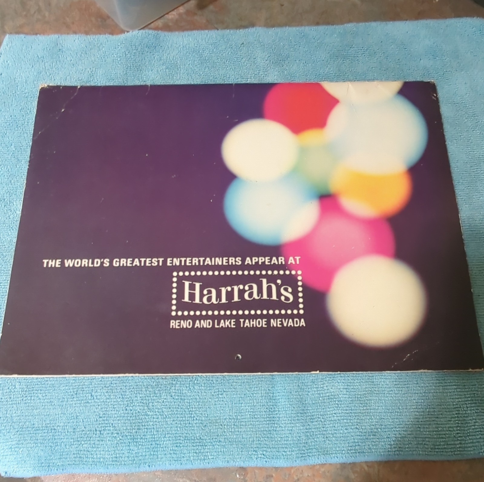 Harrah's Reno and Lake Tahoe Nevada 1969 Calendar