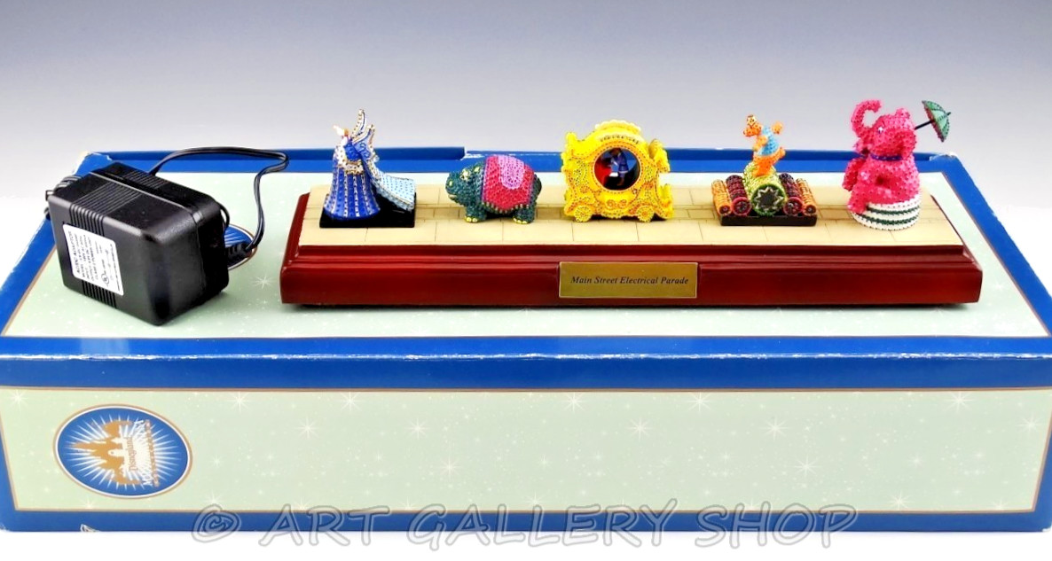 Olszewski DISNEYLAND MAIN STREET ELECTRICAL PARADE Set #4 DL0604 WITH BOX