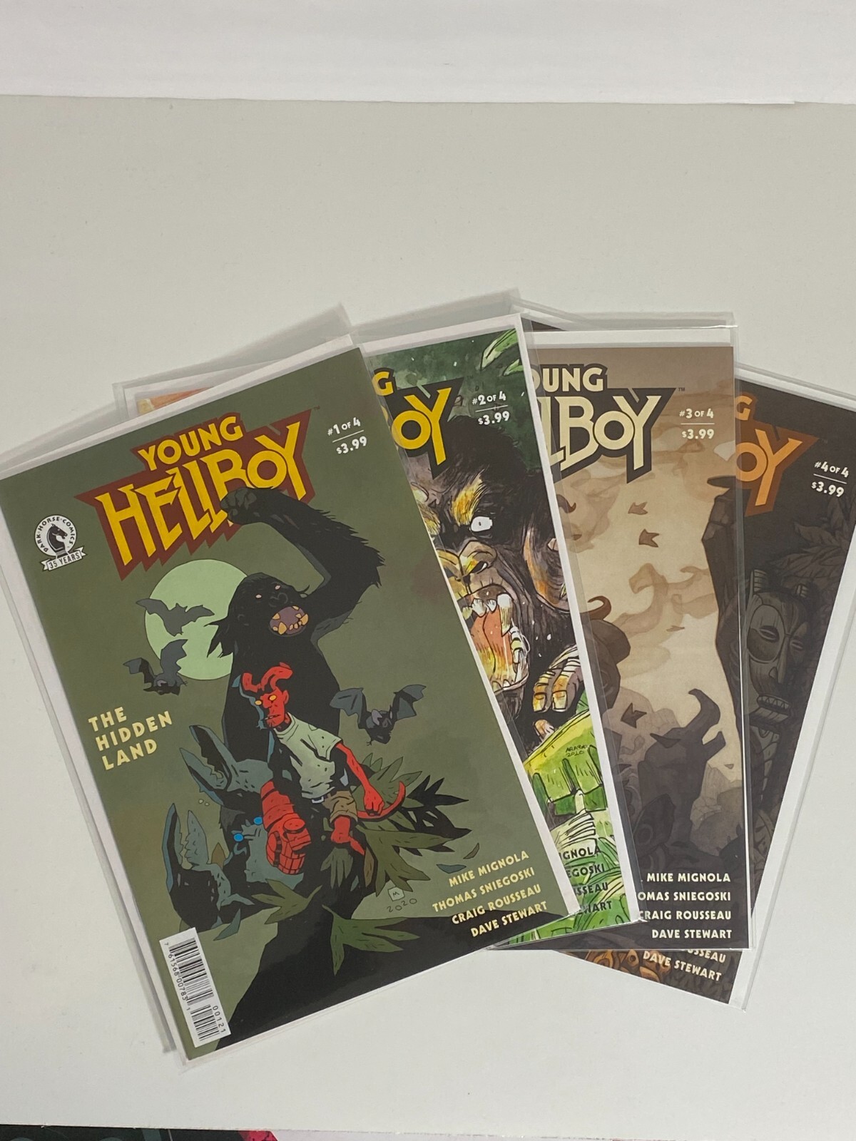 Dark Horse Comics - Young Hellboy Complete Series (#1-#4) - NM (9.4+) 4 book Lot