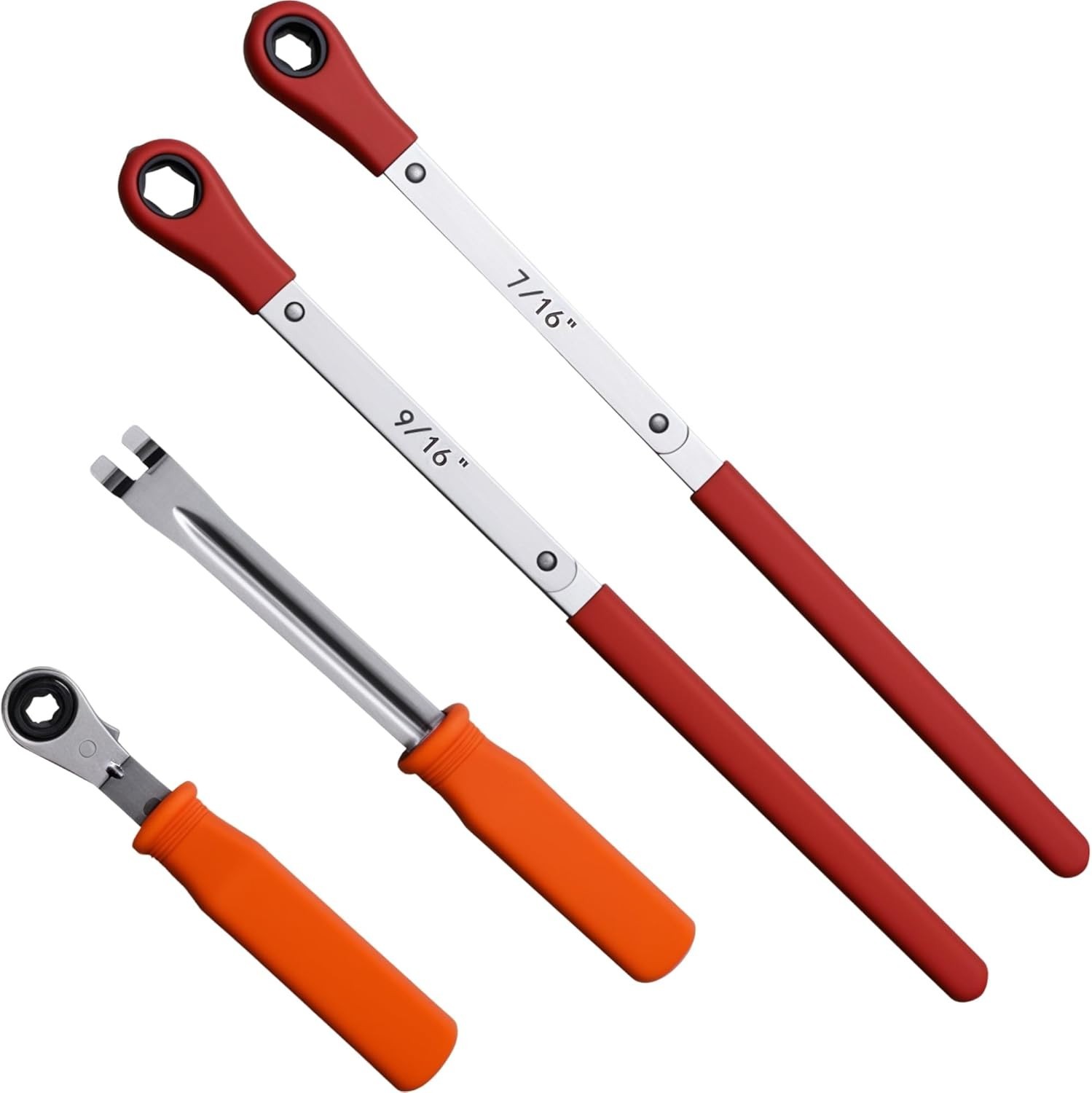 4Pcs/Set Automatic Slack Adjuster Release Tool Wrench Fork End Release Tool and 4Pcs/Set Automatic Slack Adjuster Release Tool Wrench Fork End Release Tool and