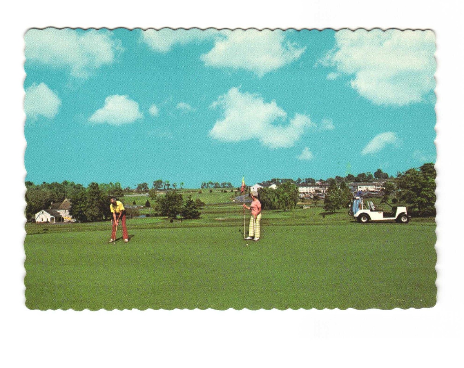 Willow Valley Farms Inn & Family Restaurant Lancaster PA VTG postcard UNP