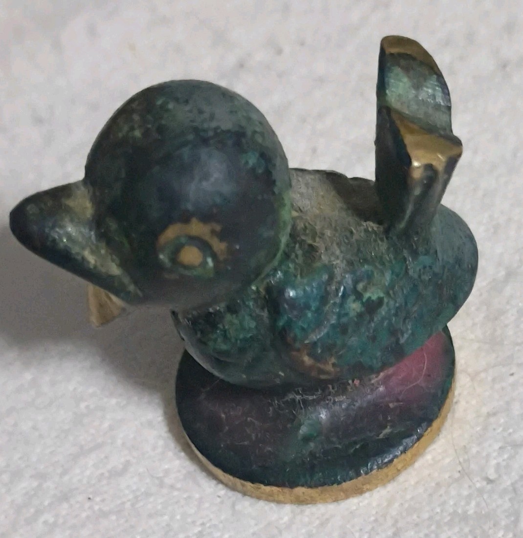 1950\'s Walter Bosse Austrian Brass Sparrow Figurine 
