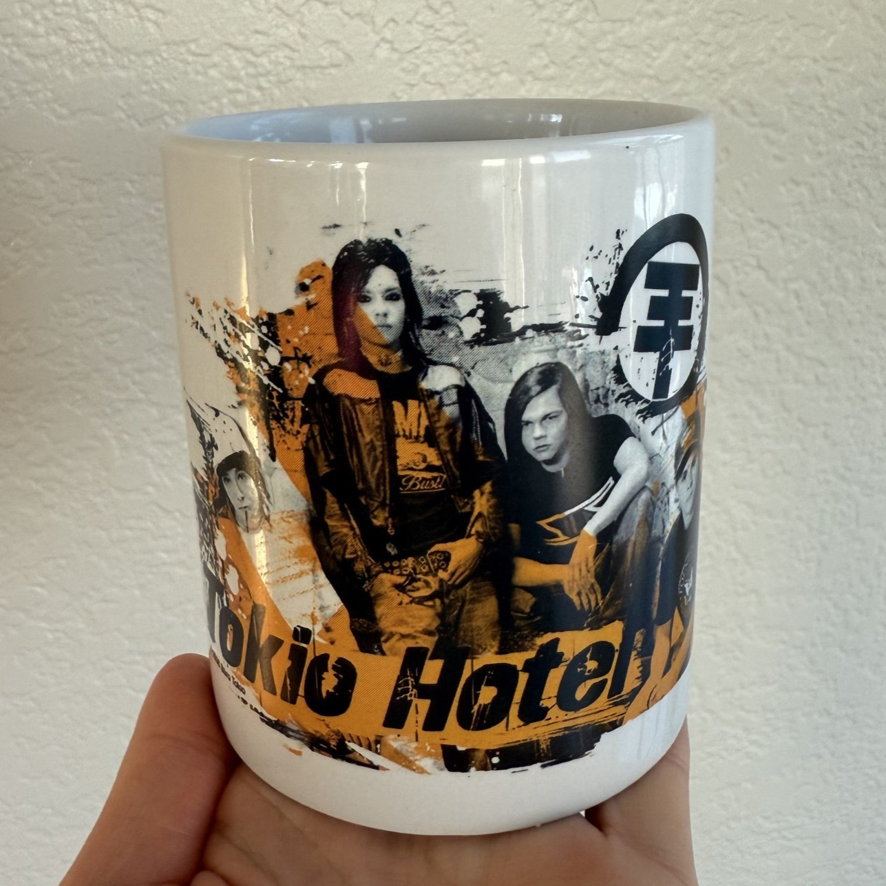 RARE 2006 Original Büro Tokio Hotel Coffee Mug - Official Band Merch