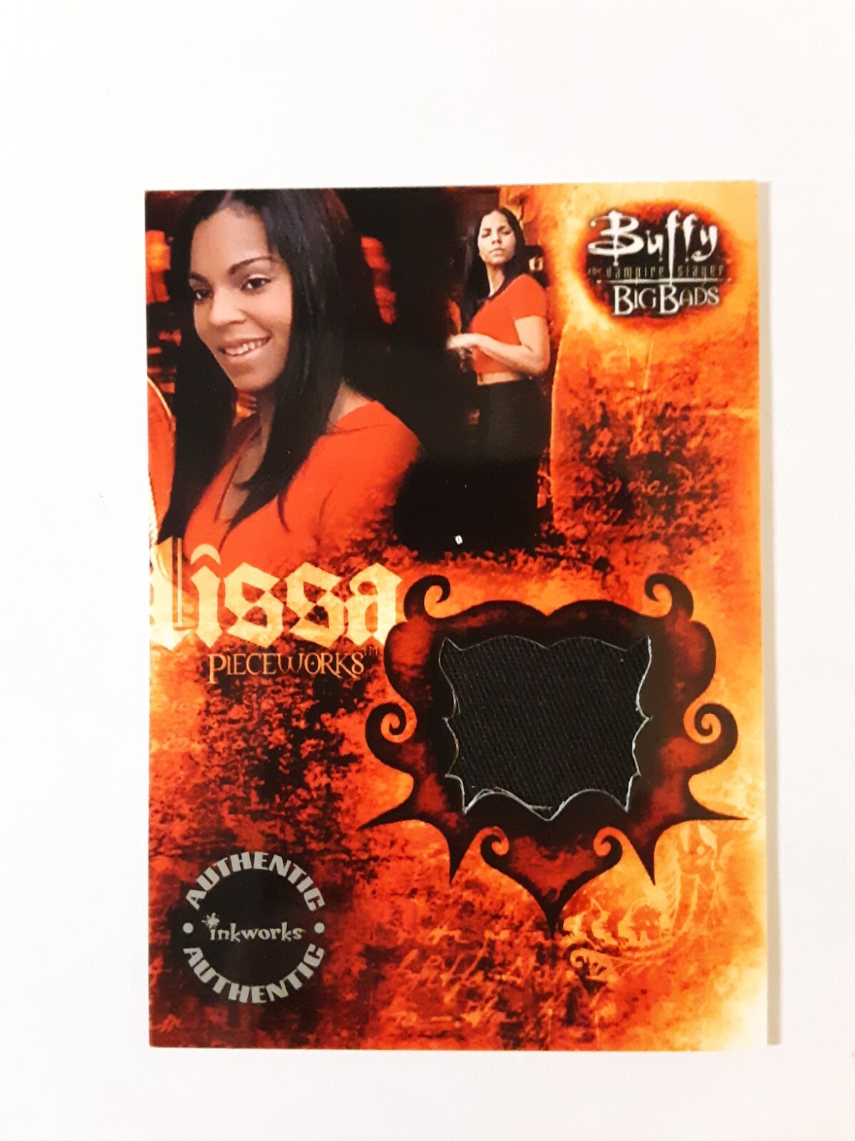 2004 Buffy The Vampire Slayer Big Bads Pieceworks Card Ashanti As Lissa PW7