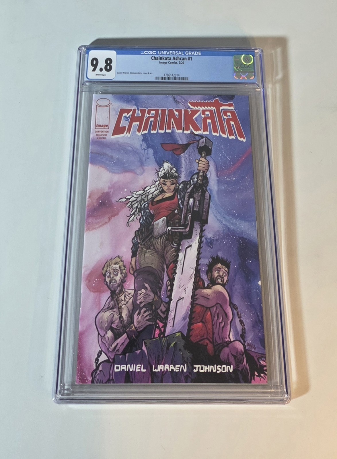 Chainkata #1 CGC 9.8 Graded Ashcan SDCC 2026 Edition Daniel Warren Johnson