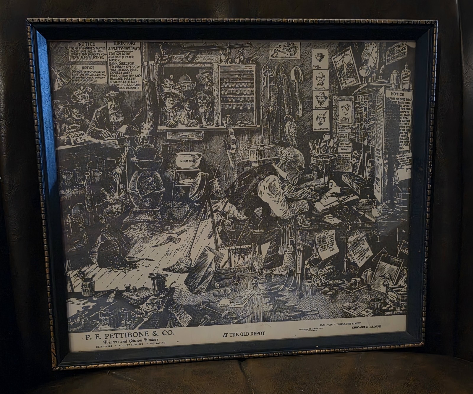 Vintage 1930 C.D. Poage \