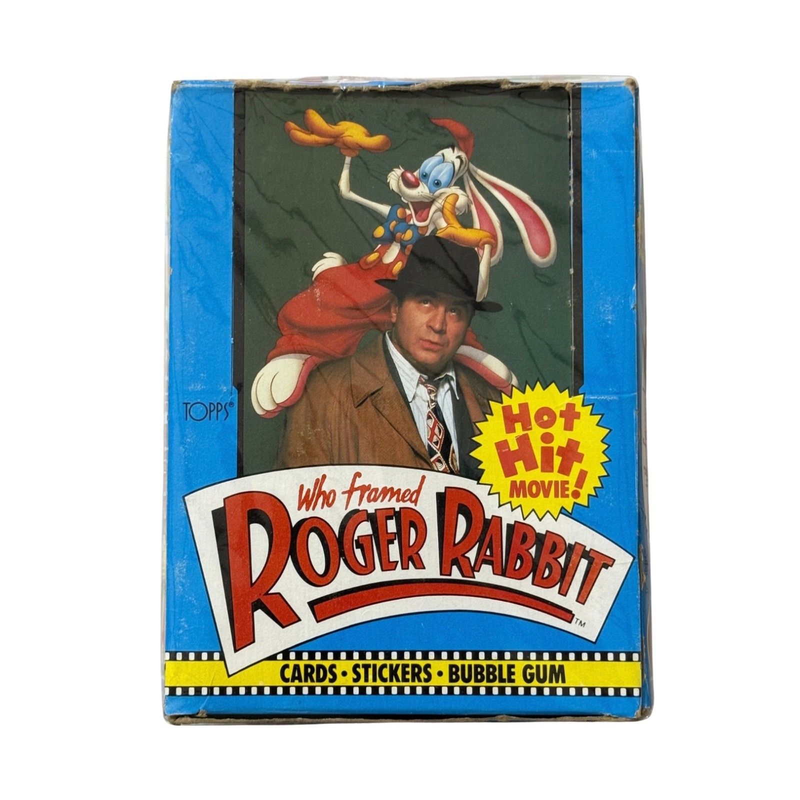 1988 Topps Who Framed Roger Rabbit EMPTY Wax Box 36 Ct Trading Card Display
