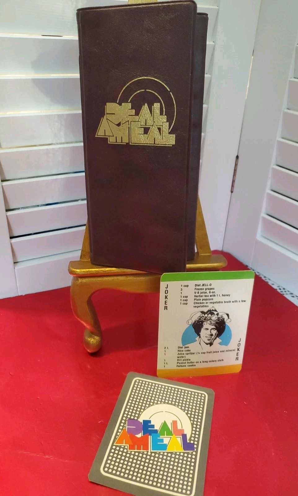 VTG Richard Simmons Deal A Meal Wallet Organizer Diet Cards
