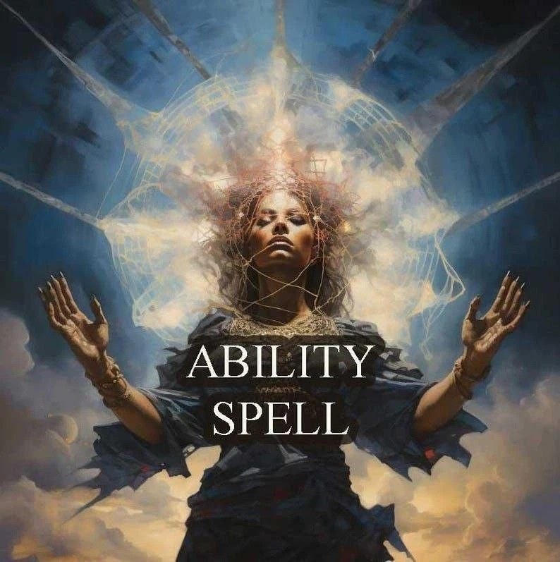 Manifestation Ability Spell - Activate Your Intentions & Attract New Possibiliti
