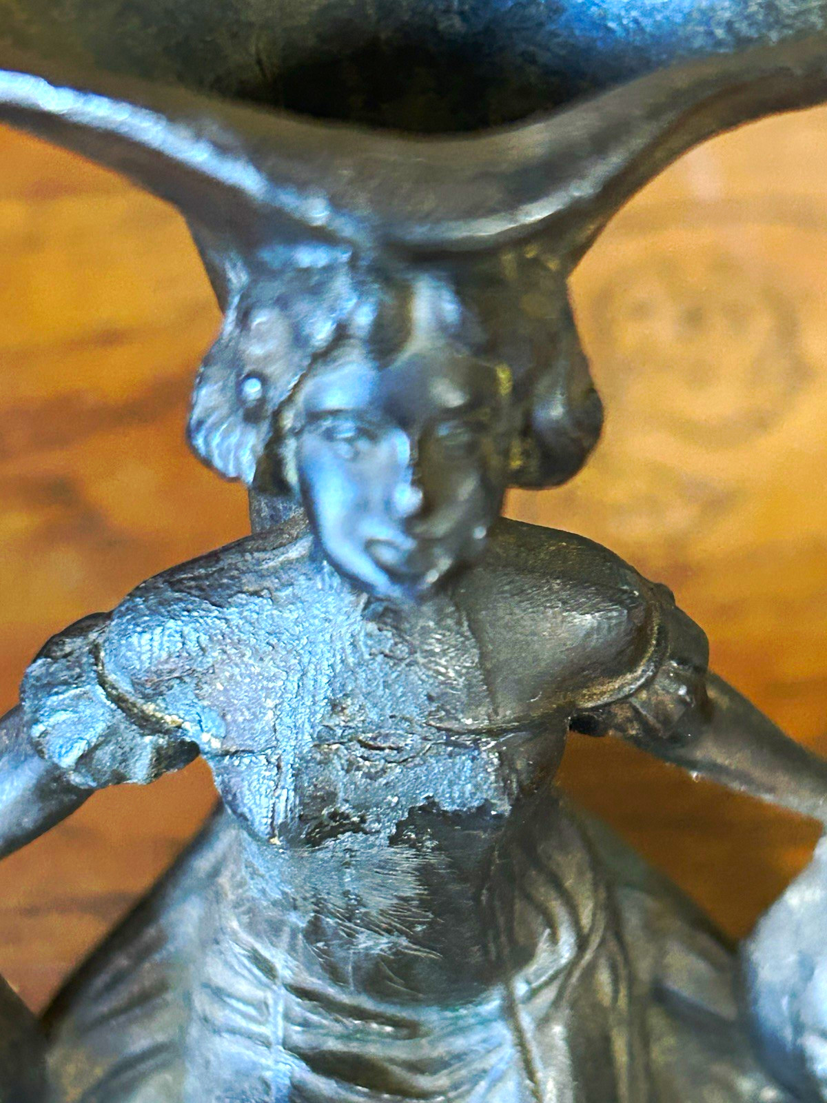 Antique 1909 Rex Krewe Mardi Gras Ball Favor Art Nouveau