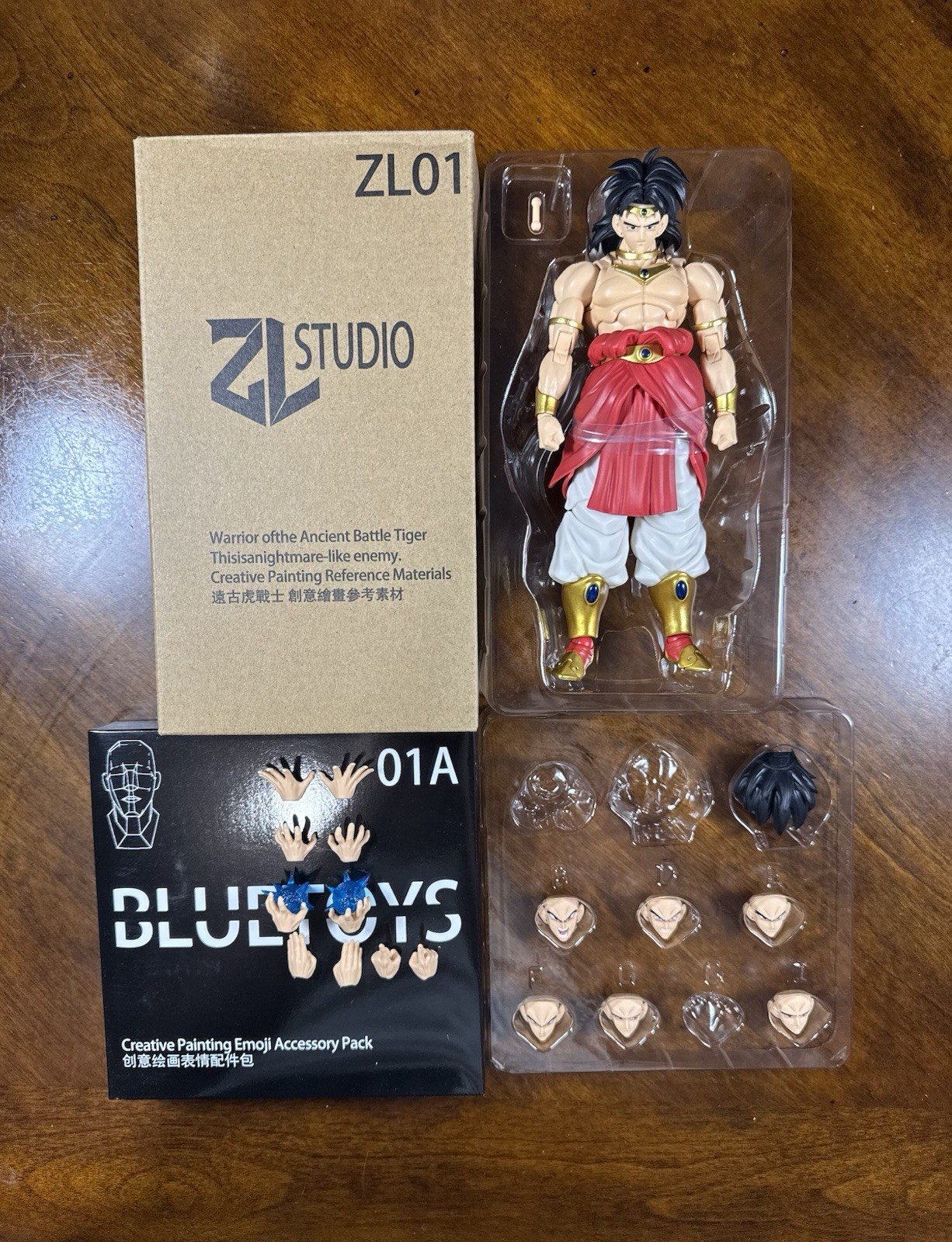 SH Figuarts Dragon Ball Z ZL Studio Broly Base Form ZL01 2026 INSTOCK *NEW*