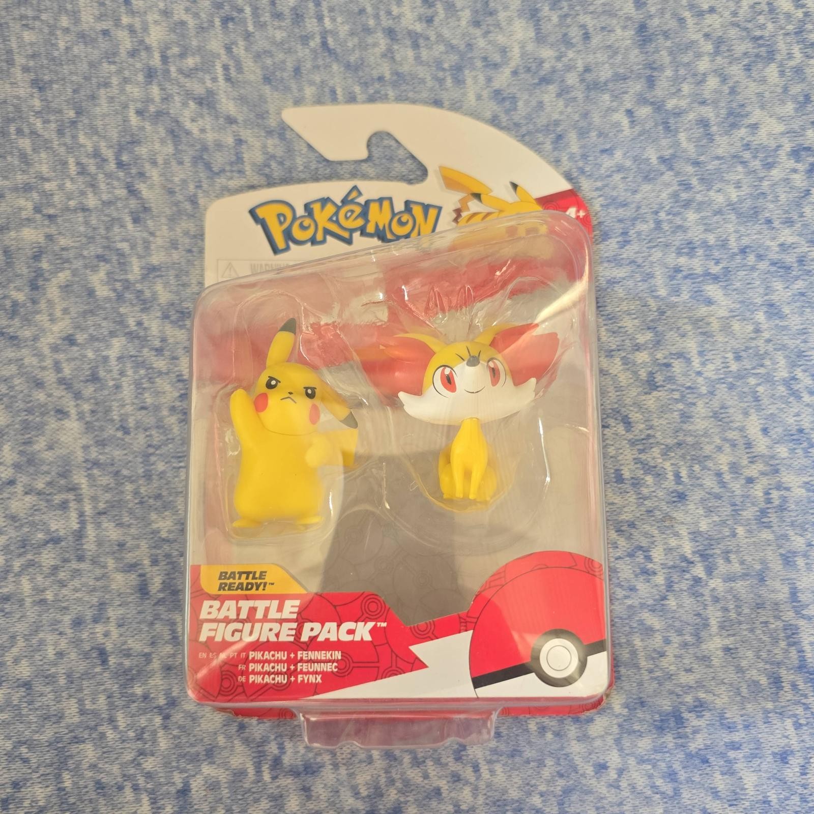 Pokémon Battle Figure Pack Pikachu & Fennekin 2\