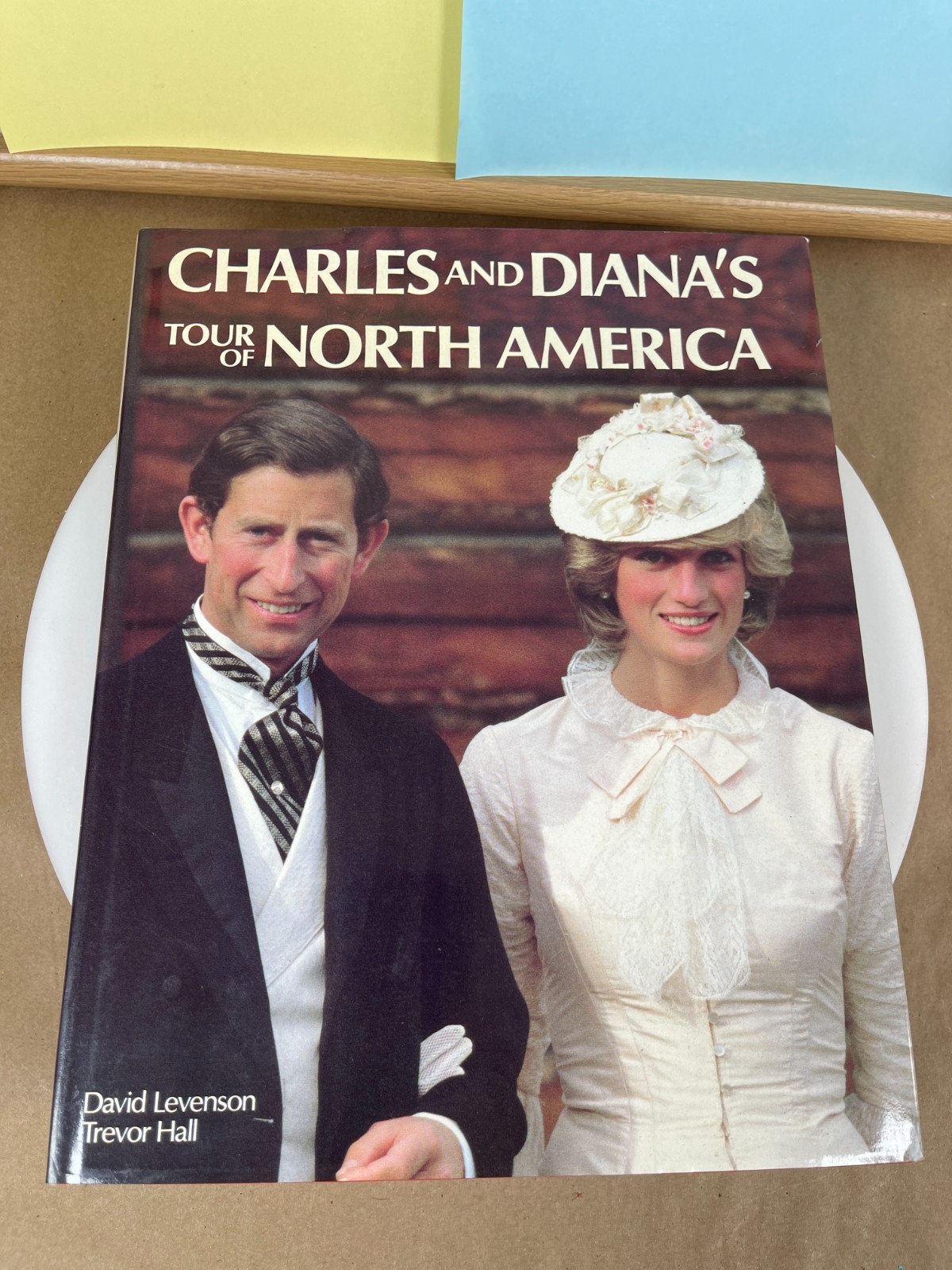 Charles and Diana Tour of North America 1983 Princess Diana Hardcover Photo Book