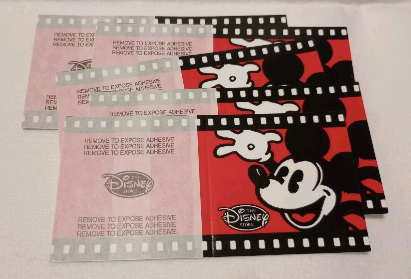 Vintage Disney Store Gift Tags Mickey Mouse (Lot Of 5)