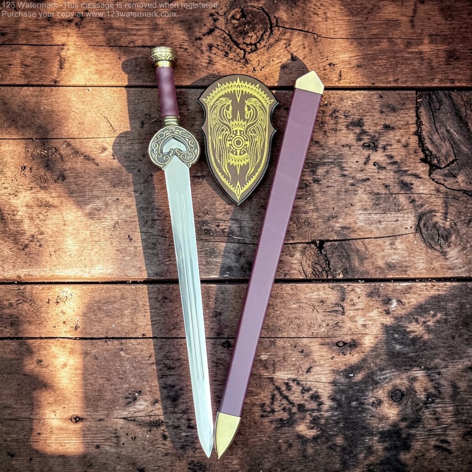 Premium Herugrim Sword Of King Theoden LOTR LARP Vikings Medieval Birthday Gift