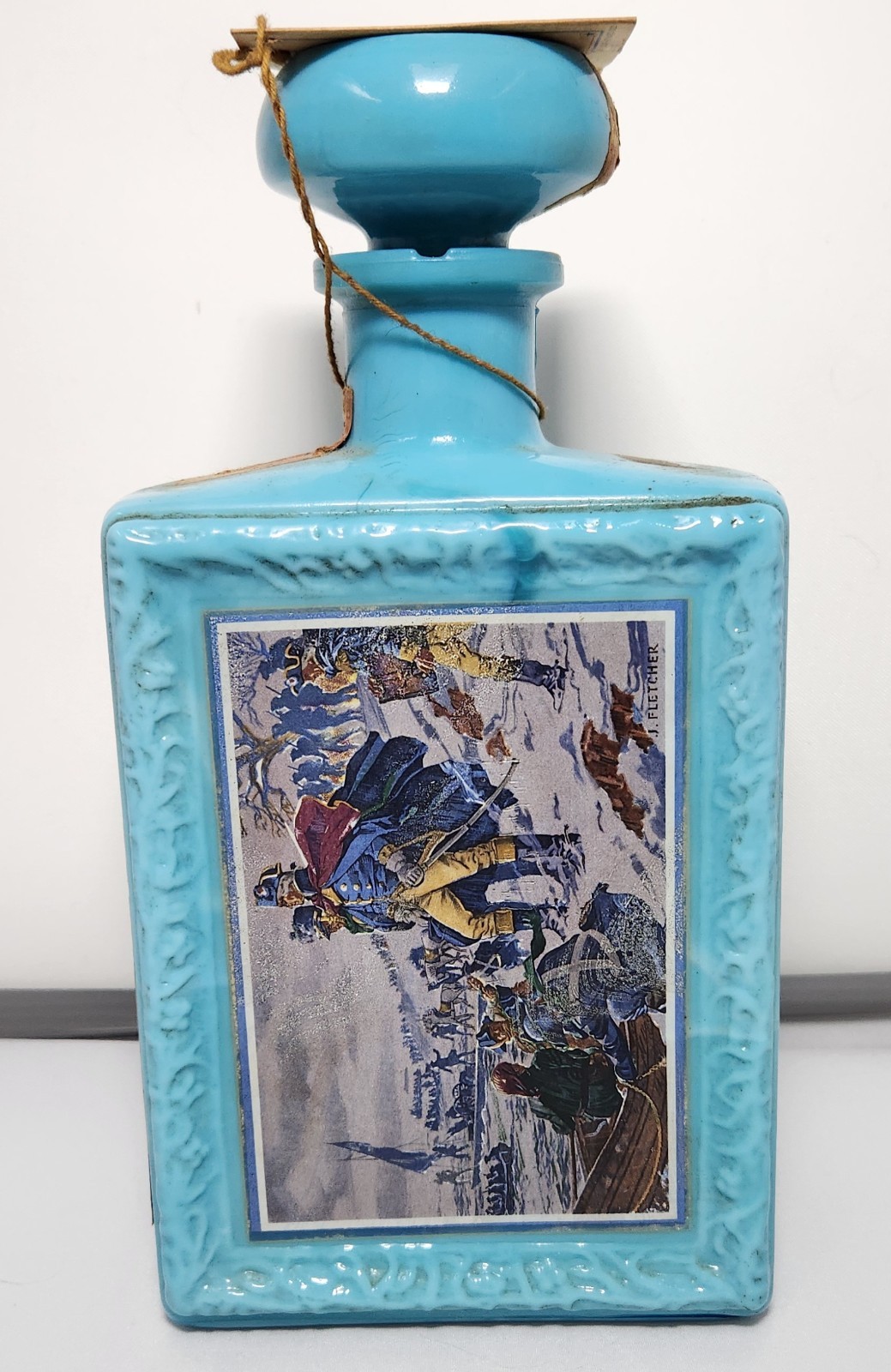 1969 J.W. Dant George Washington/Delaware Decanter (Empty)