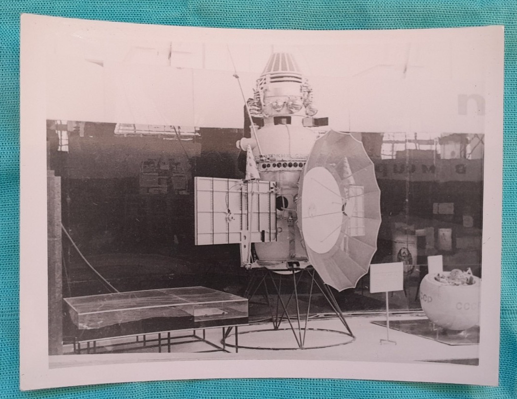 Soviet USSR photo  space theme  